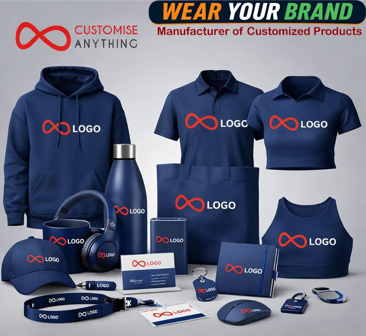 Best Customized T Shirt Manufacturer in Rohtak - Premium Printed T-shirts by WEAR your BRAND with PAN INDIA DELIVERY